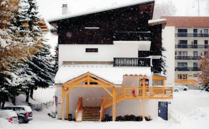 Hotel de la Valentin, Les Deux Alpes, External Front